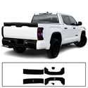 Full Headlight Taillight Precut Smoked PPF Tint Kit Film Overlay Fits Toyota Tundra 2022-2025