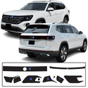 Full Headlight Taillight Precut Smoked PPF Tint Kit Film Overlay Fits Volkswagen Atlas 2024-2026