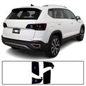 Full Headlight Taillight Precut Smoked PPF Tint Kit Film Overlay Fits Volkswagen Taos 2022-2024