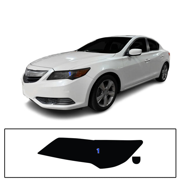 Fits Acura ILX 2013-2015 Full Headlight Taillight Precut Smoked PPF Tint Kit Film Overlay  - Bogar Tech Designs