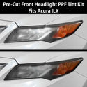 Fits Acura ILX 2013-2015 Full Headlight Taillight Precut Smoked PPF Tint Kit Film Overlay  - Bogar Tech Designs