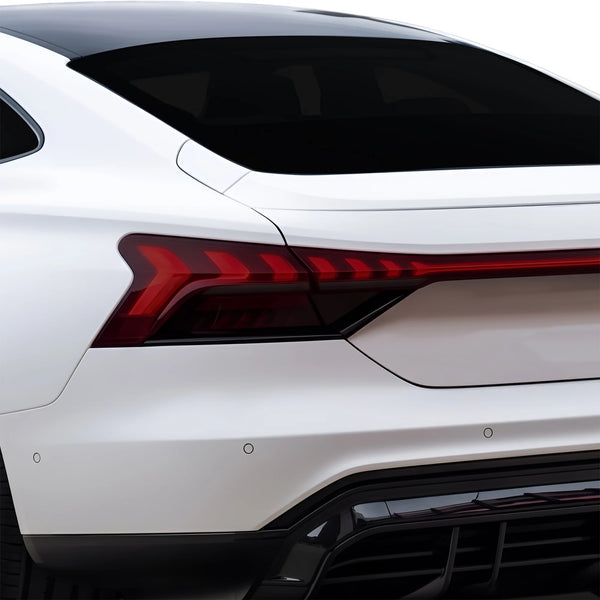 Fits Audi e-tron GT 2022-2026 Full Headlight Taillight Precut Smoked PPF Tint Kit Film Overlay  - Bogar Tech Designs