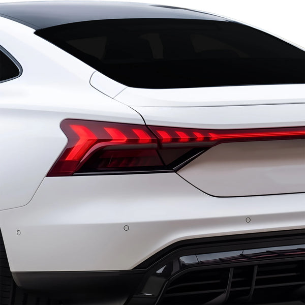 Fits Audi e-tron GT 2022-2026 Full Headlight Taillight Precut Smoked PPF Tint Kit Film Overlay  - Bogar Tech Designs