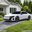 Fits Audi e-tron GT 2022-2026 Full Headlight Taillight Precut Smoked PPF Tint Kit Film Overlay  - Bogar Tech Designs
