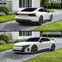 Fits Audi e-tron GT 2022-2026 Full Headlight Taillight Precut Smoked PPF Tint Kit Film Overlay  - Bogar Tech Designs
