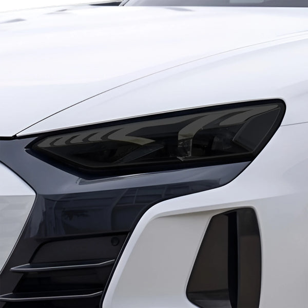 Fits Audi e-tron GT 2022-2026 Full Headlight Taillight Precut Smoked PPF Tint Kit Film Overlay  - Bogar Tech Designs
