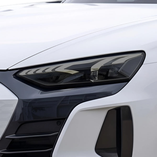 Fits Audi e-tron GT 2022-2026 Full Headlight Taillight Precut Smoked PPF Tint Kit Film Overlay  - Bogar Tech Designs