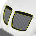 Fits BMW 3 Series 2006-2008 Vinyl Chrome Delete Grille Blackout Decal Stickers Overlay Film - Bogar Tech Designs