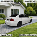 Fits BMW 3 Series 2006-2008 Full Headlight Taillight Precut Smoked PPF Tint Kit Film Overlay  - Bogar Tech Designs