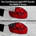 Fits BMW 3 Series 2006-2008 Full Headlight Taillight Precut Smoked PPF Tint Kit Film Overlay  - Bogar Tech Designs