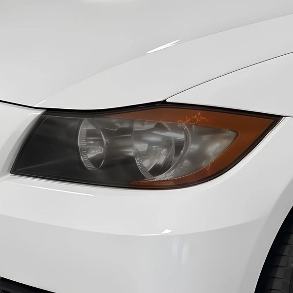 Fits BMW 3 Series 2006-2008 Full Headlight Taillight Precut Smoked PPF Tint Kit Film Overlay  - Bogar Tech Designs