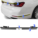 Fits BMW 7 Series 2020-2022 Vinyl Chrome Delete Grille Blackout Decal Stickers Overlay Film - Bogar Tech Designs