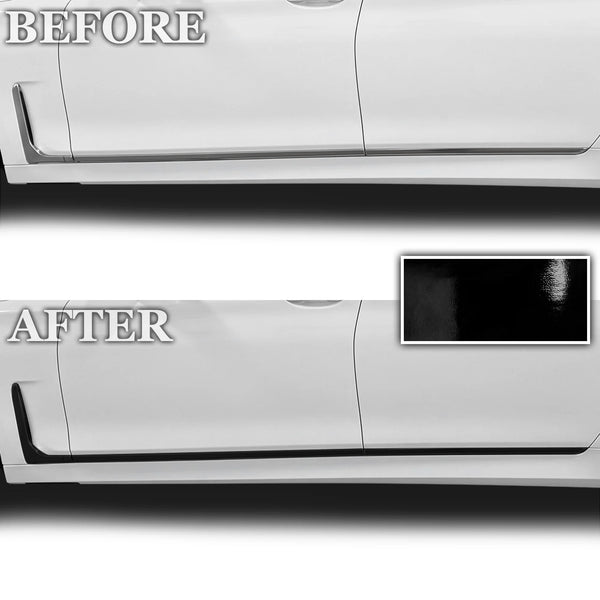 Fits BMW 7 Series 2020-2022 Vinyl Chrome Delete Grille Blackout Decal Stickers Overlay Film - Bogar Tech Designs