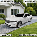 Fits BMW 7 Series 2020-2022 Full Headlight Taillight Precut Smoked PPF Tint Kit Film Overlay  - Bogar Tech Designs