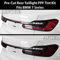 Fits BMW 7 Series 2020-2022 Full Headlight Taillight Precut Smoked PPF Tint Kit Film Overlay  - Bogar Tech Designs