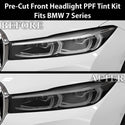 Fits BMW 7 Series 2020-2022 Full Headlight Taillight Precut Smoked PPF Tint Kit Film Overlay  - Bogar Tech Designs