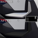 Fits BMW X1 2023-2026 Vinyl Chrome Delete Grille Blackout Decal Stickers Overlay Film - Bogar Tech Designs