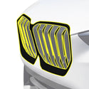 Fits BMW X1 2023-2026 Vinyl Chrome Delete Grille Blackout Decal Stickers Overlay Film - Bogar Tech Designs