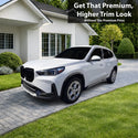 Fits BMW X1 2023-2026 Vinyl Chrome Delete Grille Blackout Decal Stickers Overlay Film - Bogar Tech Designs