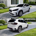 Fits BMW X1 2023-2026 Full Headlight Taillight Precut Smoked PPF Tint Kit Film Overlay  - Bogar Tech Designs