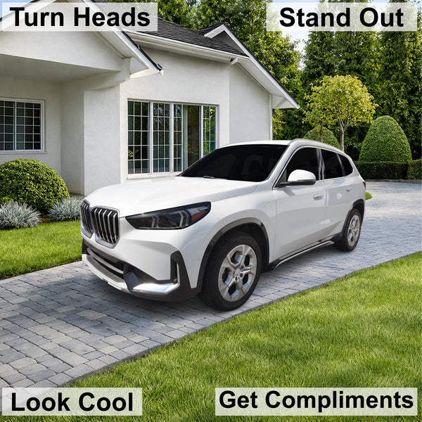 Fits BMW X1 2023-2026 Full Headlight Taillight Precut Smoked PPF Tint Kit Film Overlay  - Bogar Tech Designs