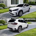Fits BMW X1 2023-2026 Full Headlight Taillight Precut Smoked PPF Tint Kit Film Overlay  - Bogar Tech Designs