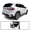 Fits BMW X1 2023-2026 Full Headlight Taillight Precut Smoked PPF Tint Kit Film Overlay  - Bogar Tech Designs