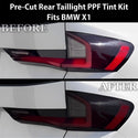 Fits BMW X1 2023-2026 Full Headlight Taillight Precut Smoked PPF Tint Kit Film Overlay  - Bogar Tech Designs