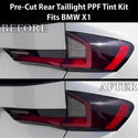 Fits BMW X1 2023-2026 Full Headlight Taillight Precut Smoked PPF Tint Kit Film Overlay  - Bogar Tech Designs