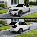 Fits BMW X5 2014-2018 Full Headlight Taillight Precut Smoked PPF Tint Kit Film Overlay  - Bogar Tech Designs