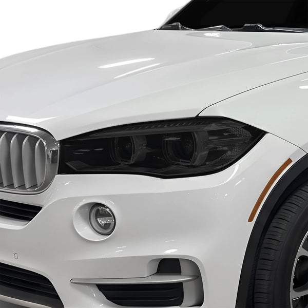 Fits BMW X5 2014-2018 Full Headlight Taillight Precut Smoked PPF Tint Kit Film Overlay  - Bogar Tech Designs