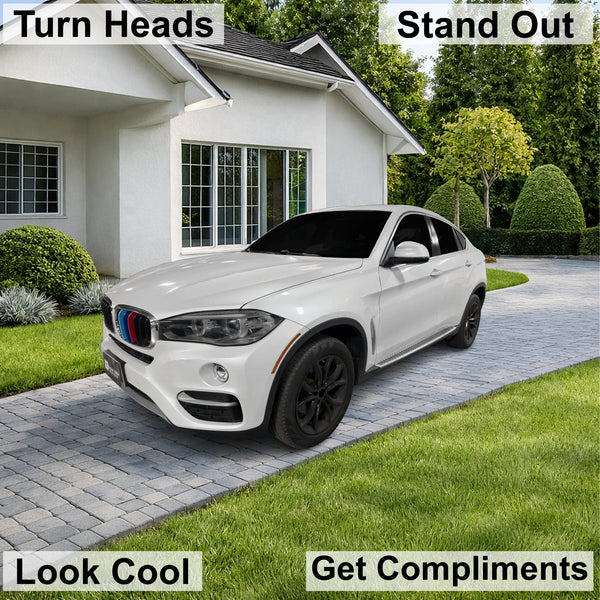 Fits BMW X6 2015-2019 Full Headlight Taillight Precut Smoked PPF Tint Kit Film Overlay  - Bogar Tech Designs
