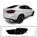 Fits BMW X6 2015-2019 Full Headlight Taillight Precut Smoked PPF Tint Kit Film Overlay  - Bogar Tech Designs