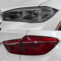 Fits BMW X6 2015-2019 Full Headlight Taillight Precut Smoked PPF Tint Kit Film Overlay  - Bogar Tech Designs