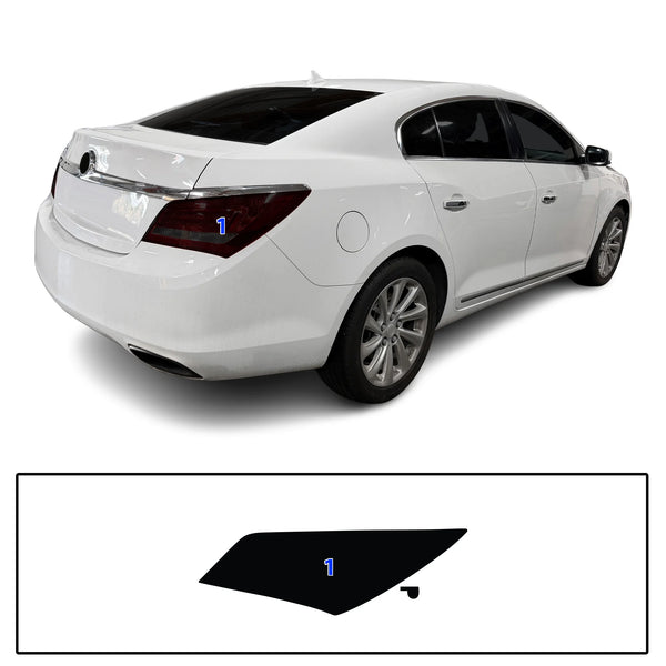Fits Buick LaCrosse 2014-2016 Full Headlight Taillight Precut Smoked PPF Tint Kit Film Overlay  - Bogar Tech Designs