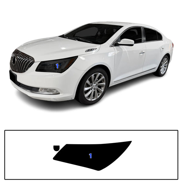 Fits Buick LaCrosse 2014-2016 Full Headlight Taillight Precut Smoked PPF Tint Kit Film Overlay  - Bogar Tech Designs
