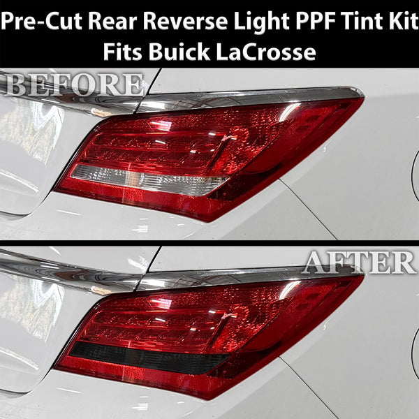 Fits Buick LaCrosse 2014-2016 Full Headlight Taillight Precut Smoked PPF Tint Kit Film Overlay  - Bogar Tech Designs