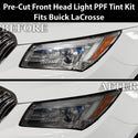 Fits Buick LaCrosse 2014-2016 Full Headlight Taillight Precut Smoked PPF Tint Kit Film Overlay  - Bogar Tech Designs