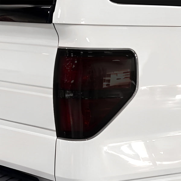 Fits Ford F-150 2009-2014 Full Headlight Taillight Precut Smoked PPF Tint Kit Film Overlay  - Bogar Tech Designs