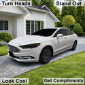 Fits Ford Fusion 2013-2020 Full Headlight Taillight Precut Smoked PPF Tint Kit Film Overlay  - Bogar Tech Designs