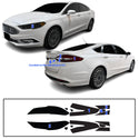 Fits Ford Fusion 2013-2020 Full Headlight Taillight Precut Smoked PPF Tint Kit Film Overlay  - Bogar Tech Designs