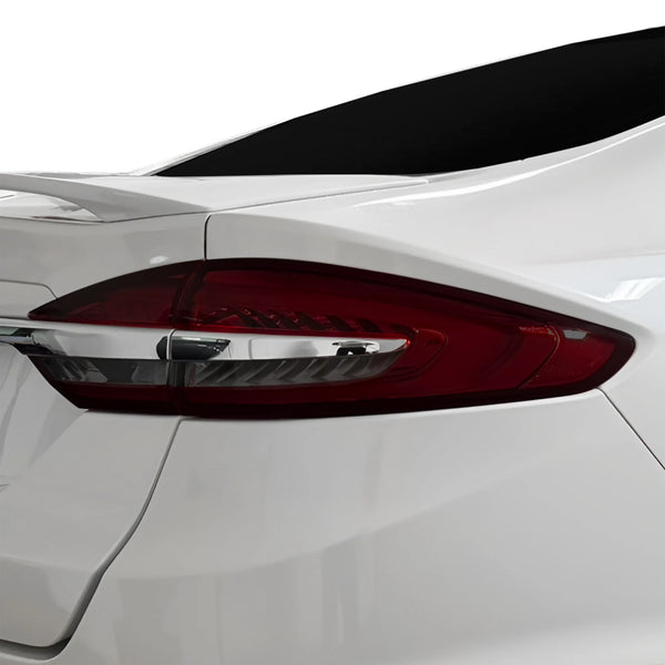 Fits Ford Fusion 2013-2020 Full Headlight Taillight Precut Smoked PPF Tint Kit Film Overlay  - Bogar Tech Designs