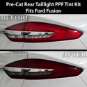 Fits Ford Fusion 2013-2020 Full Headlight Taillight Precut Smoked PPF Tint Kit Film Overlay  - Bogar Tech Designs