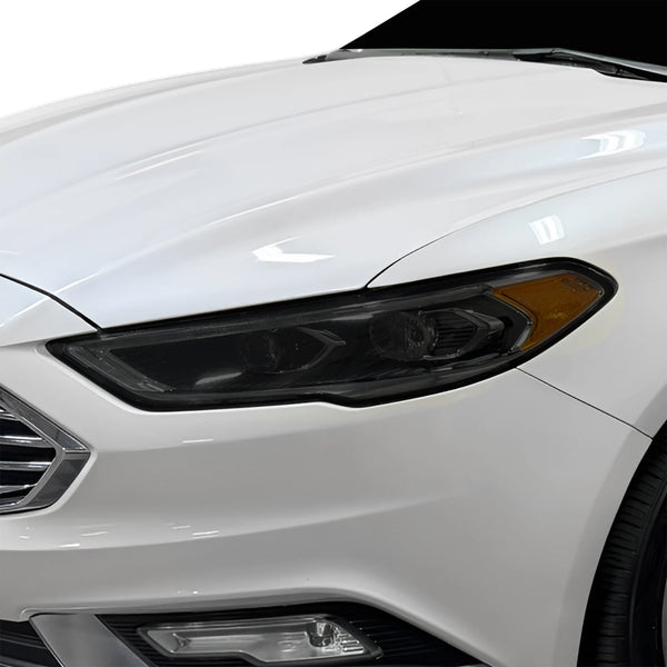 Fits Ford Fusion 2013-2020 Full Headlight Taillight Precut Smoked PPF Tint Kit Film Overlay  - Bogar Tech Designs