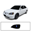 Fits Honda Civic 2001-2005 Full Headlight Taillight Precut Smoked PPF Tint Kit Film Overlay  - Bogar Tech Designs