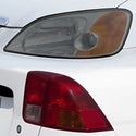Fits Honda Civic 2001-2005 Full Headlight Taillight Precut Smoked PPF Tint Kit Film Overlay  - Bogar Tech Designs