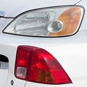 Fits Honda Civic 2001-2005 Full Headlight Taillight Precut Smoked PPF Tint Kit Film Overlay  - Bogar Tech Designs