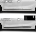 Fits Hyundai Ioniq 2017-2022 Vinyl Chrome Delete Grille Blackout Decal Stickers Overlay Film - Bogar Tech Designs