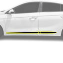 Fits Hyundai Ioniq 2017-2022 Vinyl Chrome Delete Grille Blackout Decal Stickers Overlay Film - Bogar Tech Designs