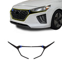 Fits Hyundai Ioniq 2017-2022 Vinyl Chrome Delete Grille Blackout Decal Stickers Overlay Film - Bogar Tech Designs